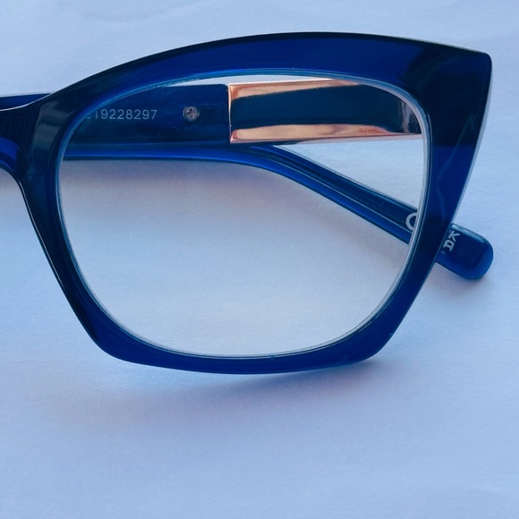 Prive Revaux Miami Ave PJP 54/17/142 Blue Eyeglass Frame/ Pre Owned - Picture 3 of 7